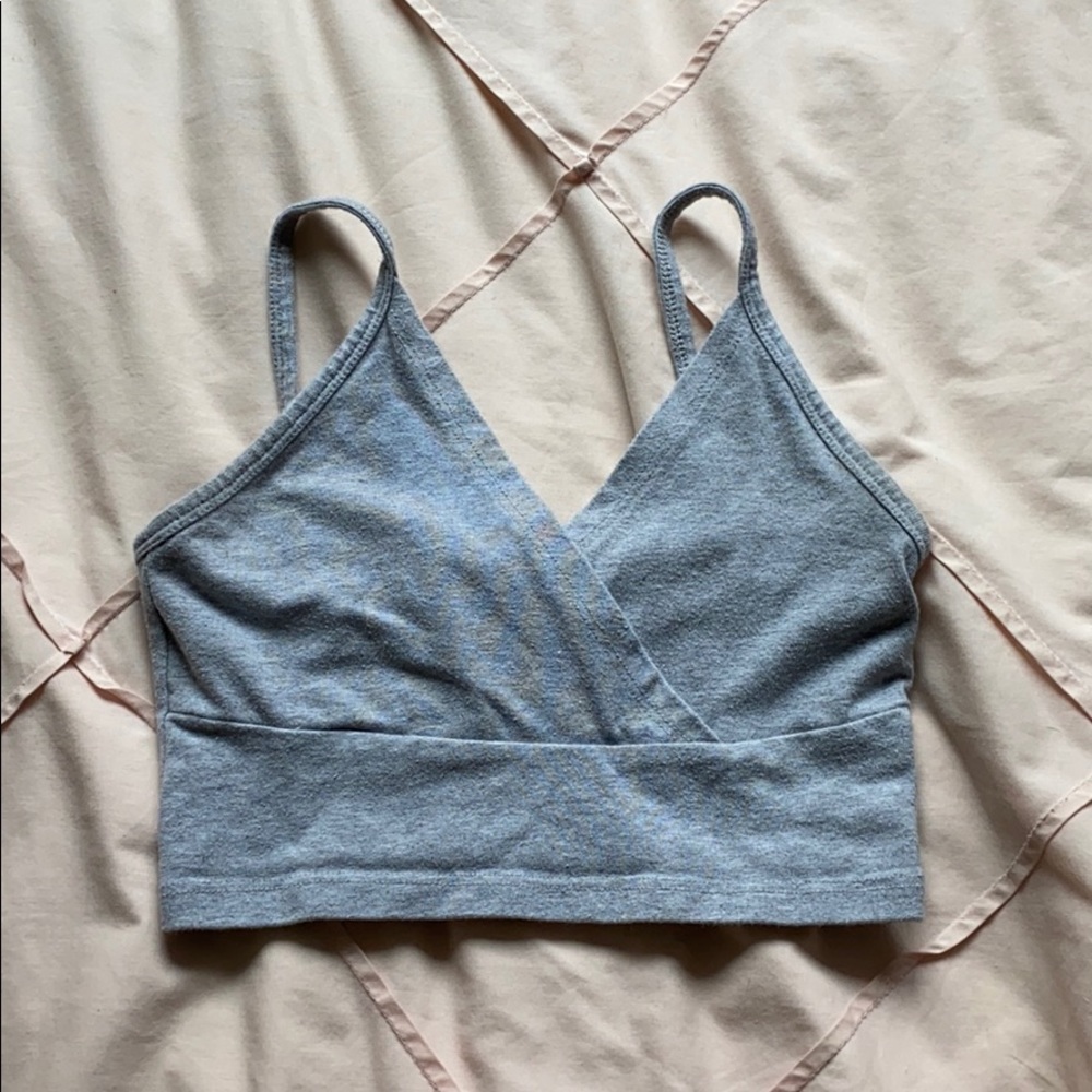 Cropped brandy Melville tank top